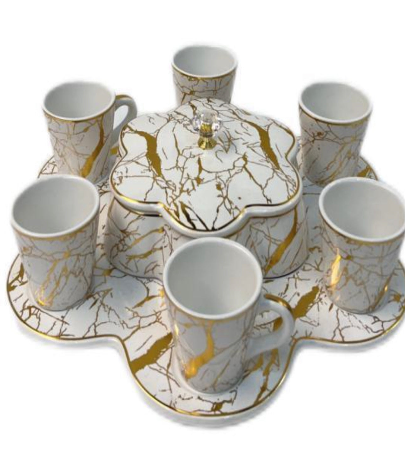 9PCs -Coffee Cup Set