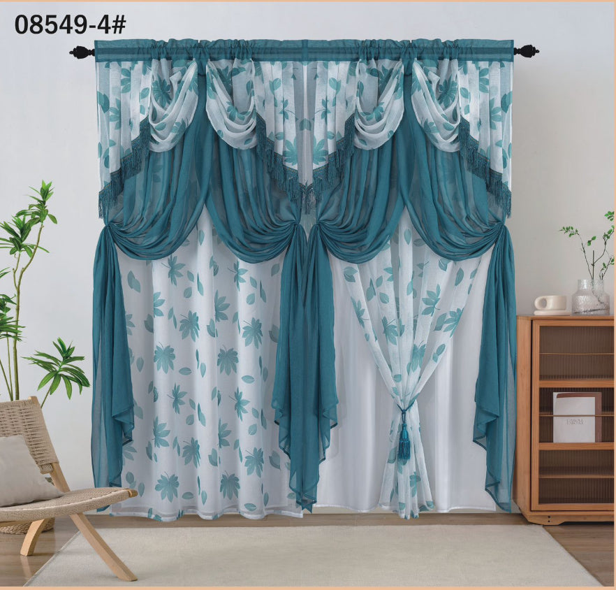 Sici- Luxurious Window Curtain - 08549