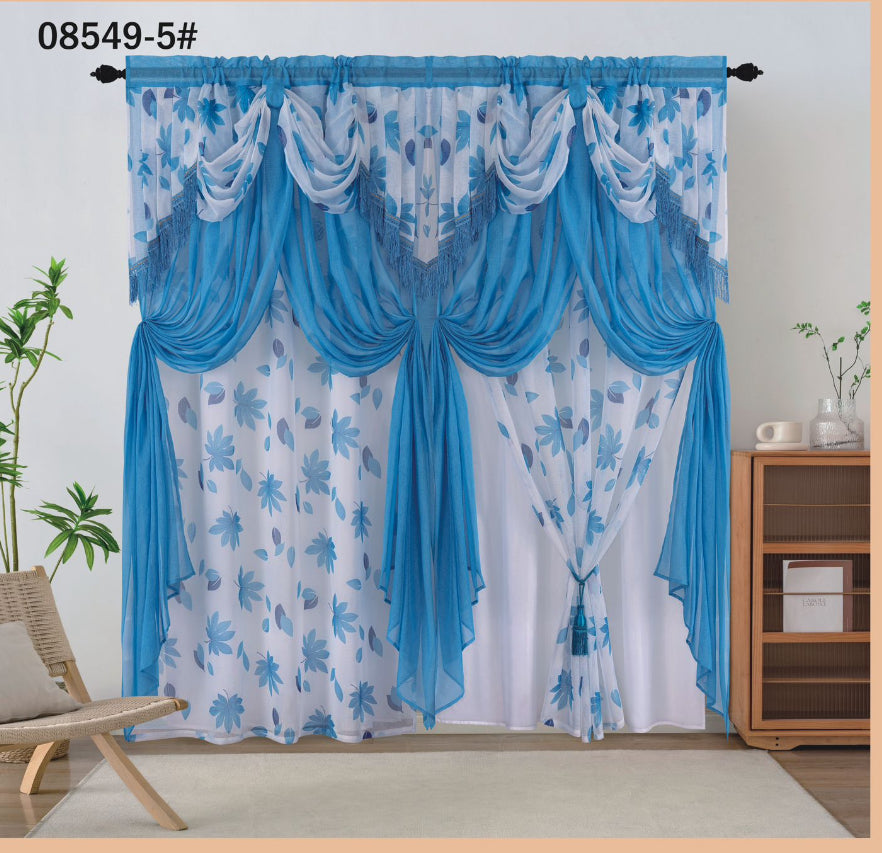 Sici- Luxurious Window Curtain - 08549