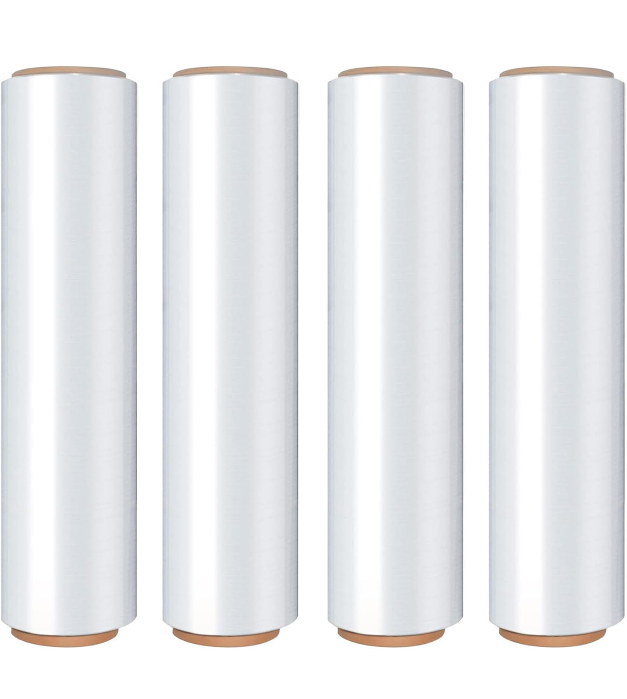 Stretch Wrap Industrial Strength 4 Pack 20" 1000 SqFt 92 Gauge Extra Thick