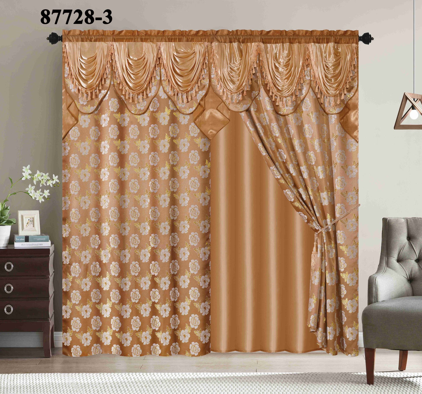 Azure - Luxurious Window Curtain