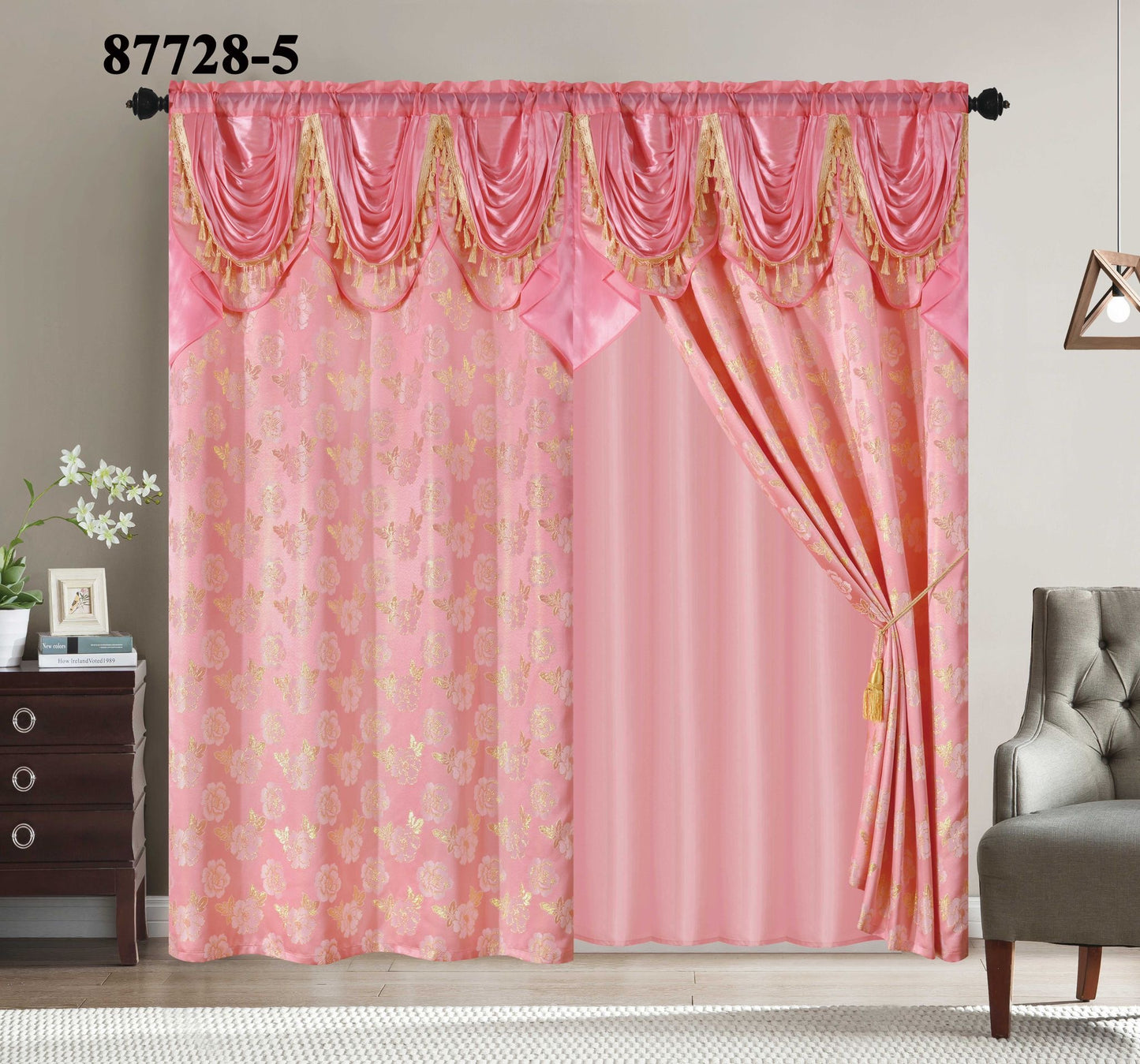 Azure - Luxurious Window Curtain