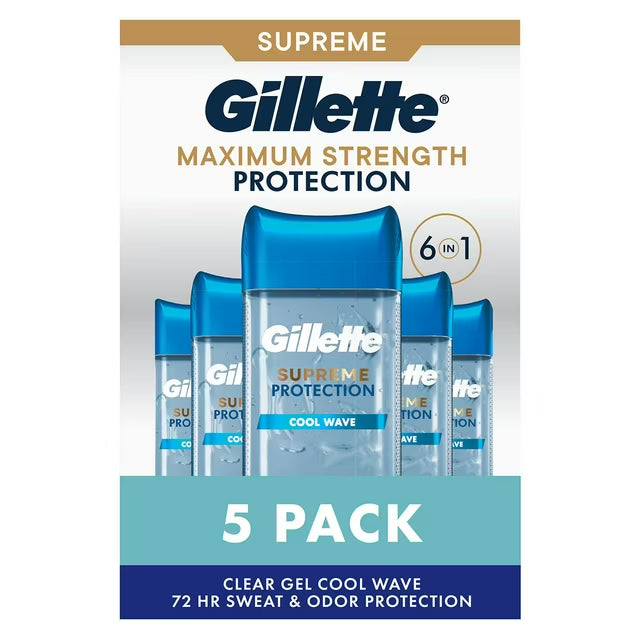 Gillette Cool Wave Clear/Gel - 5/108g
