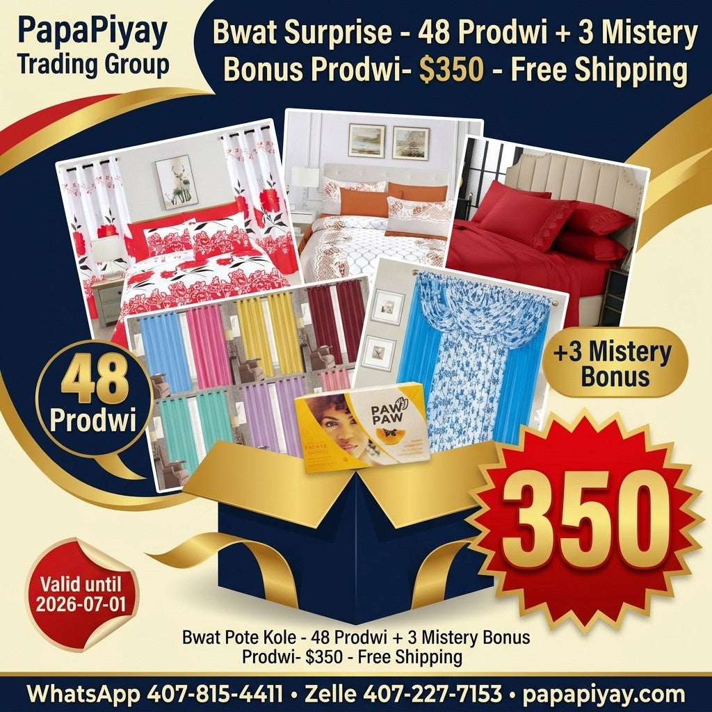 Bwat Surprise - 48 Prodwi + 3 Mistery Bonus Prodwi- $350 - Free Shipping