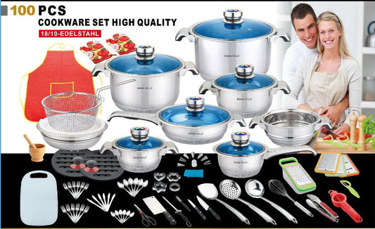 100 Pcs High Quality Heavy Casserole With Lids