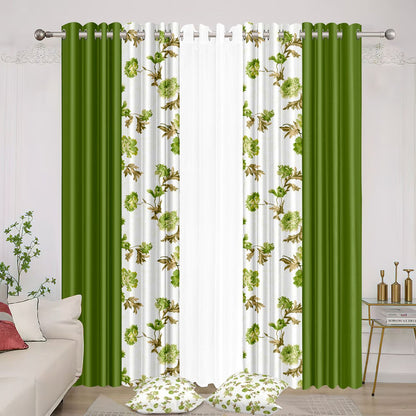 7pcs Grand Diva Window Curtains Set | 54”x 84"