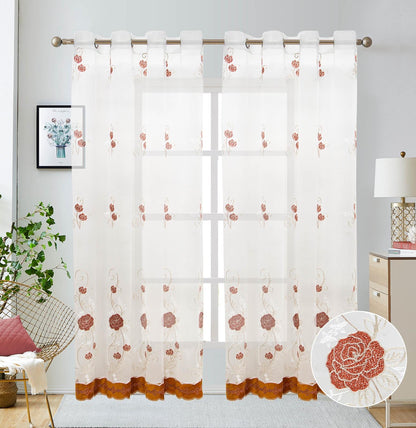 Camila Printed Window Curtains Multiple Colors Available
