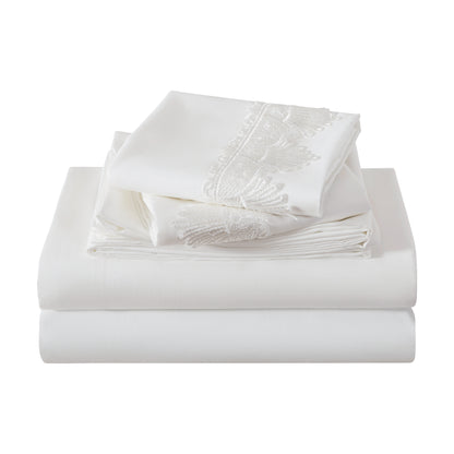 Elegant Comfort Lace 6Pcs  Sheet Set