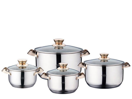 8 PCS High quality Heavy Casserole With Lids