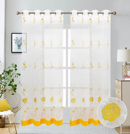 Camila Printed Window Curtains Multiple Colors Available