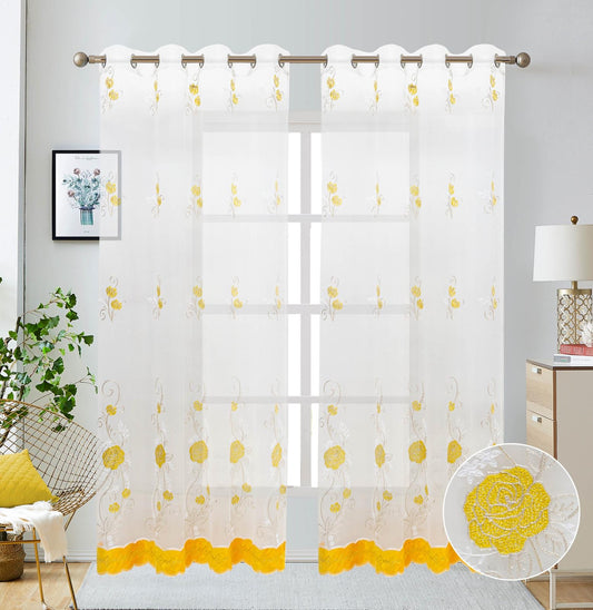 Camila Printed Window Curtains Multiple Colors Available