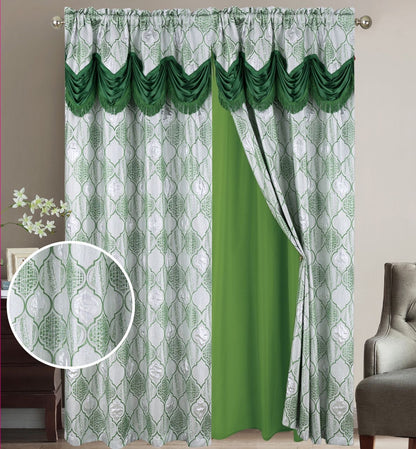 Gyana, Devena, Sana, Tina Mix Curtains