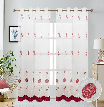 Camila Printed Window Curtains Multiple Colors Available