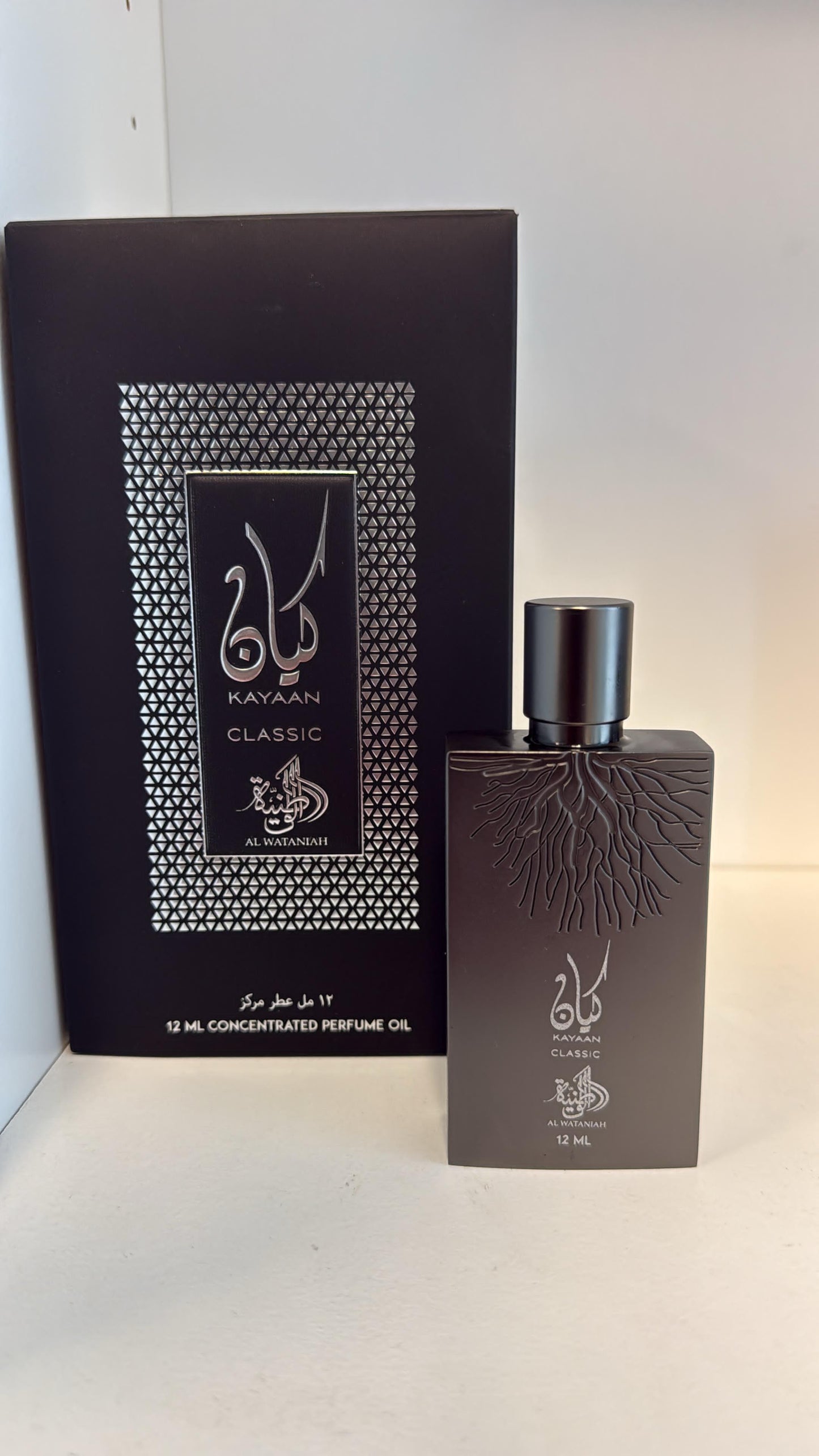 Al Wataniah Kayan Classic 12ml concentrated perfume oil bottle
