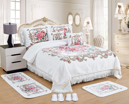 10 PCS Luxury Soft Raschel Blanket