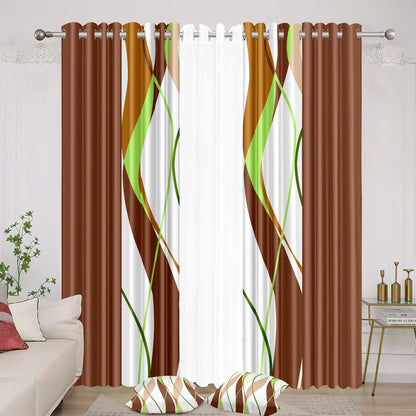 7pcs Grand Diva Window Curtains Set | 54”x 84"