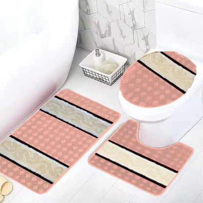 3PCS YASMIN BATH MATT SET 12 SETS PER BOX ASSORTED