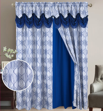 Gyana, Devena, Sana, Tina Mix Curtains