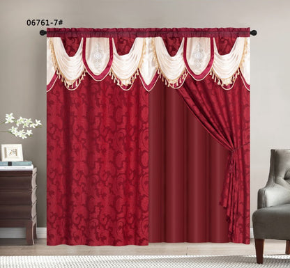 Azure - Luxurious Window Curtain