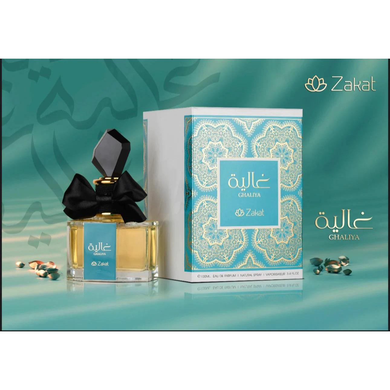 Zakat Arabia Ghaliya 100ml eau de parfum bottle