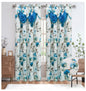 RAFAH Jacquard Panel With Valance 54x84