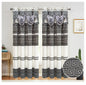 ANNA Jacquard Panel With Valance 54x84