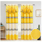 ANNA Jacquard Panel With Valance 54x84