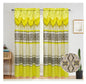 LUNA Jacquard Panel With Valance 54x84