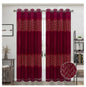JESSIE EMBROIDERY SHEER WITH 8 GROMMETS PANEL-SIZE 54X84 WITH BACKING