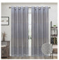 JESSIE EMBROIDERY SHEER WITH 8 GROMMETS PANEL-SIZE 54X84 WITH BACKING