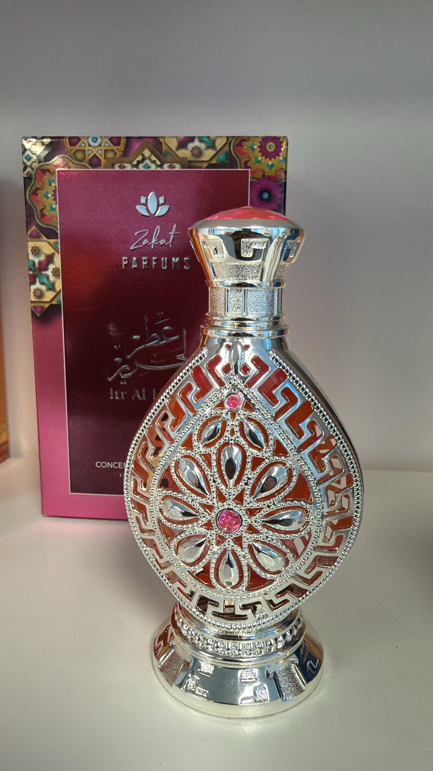 Zakat Itr Al Hareer 20ml concentrated perfume oil bottle