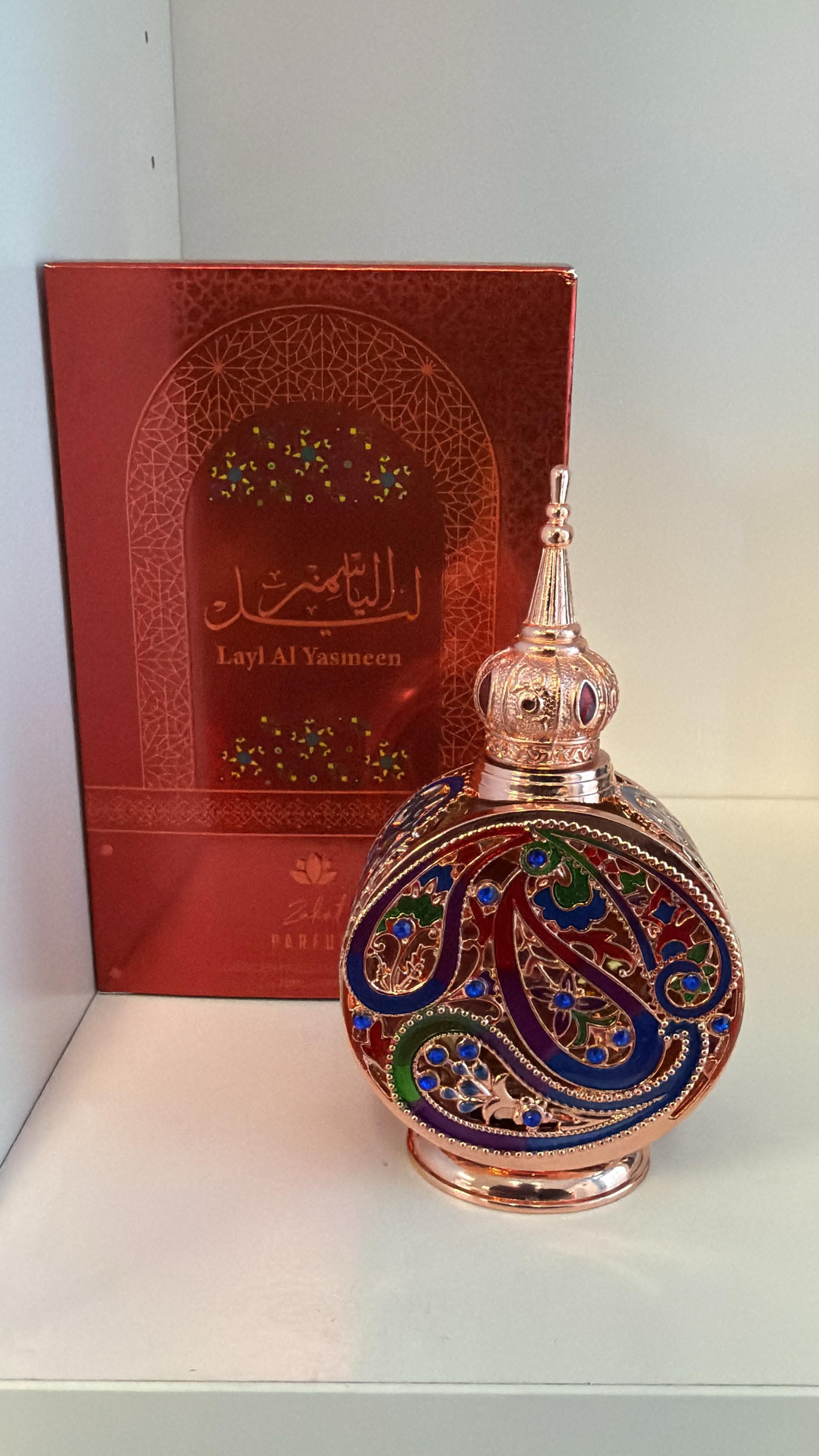 Zakat Layl Al Yasmeen 20ml concentrated perfume oil bottle