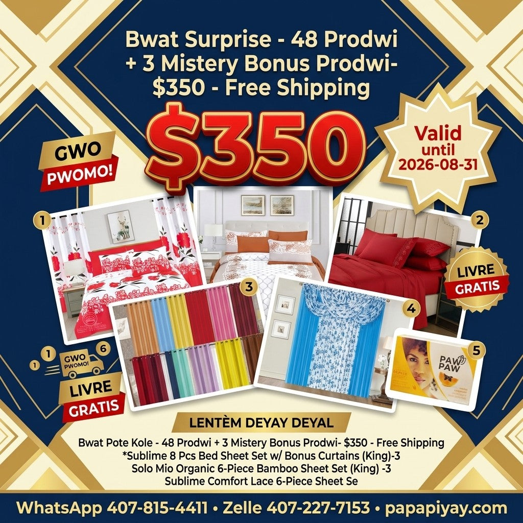 Bwat Surprise - 48 Prodwi + 3 Mistery Bonus Prodwi- $350 - Free Shipping